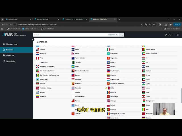 EMIS Base de Datos Especializadas