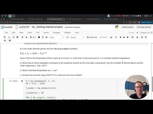Computational Mechanics - Livestream