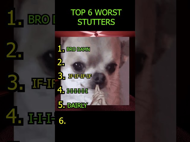 The 6 Most Shocking Stutters Ever Caught on Camera!