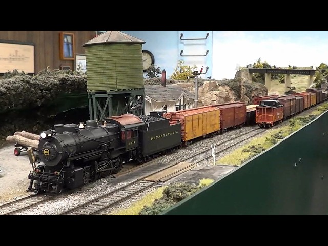 What on Earth is a Double Saw By? - Tricks to get long trains through short sidings in HO Scale