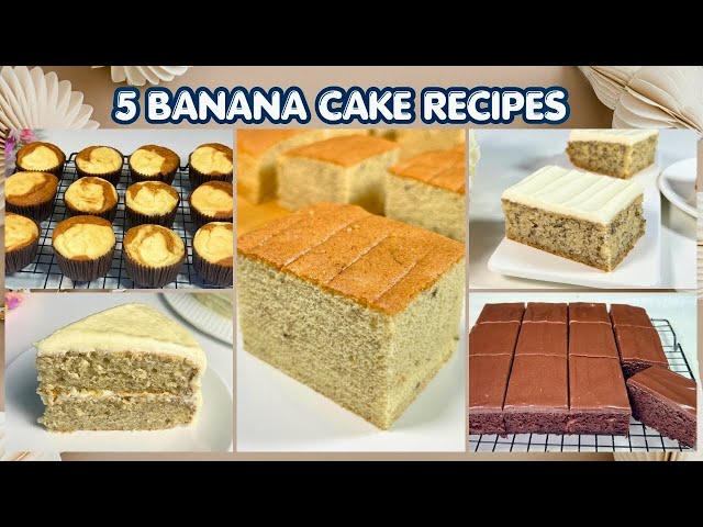 5 Easy Banana Cake Recipes Everyone Can Make
