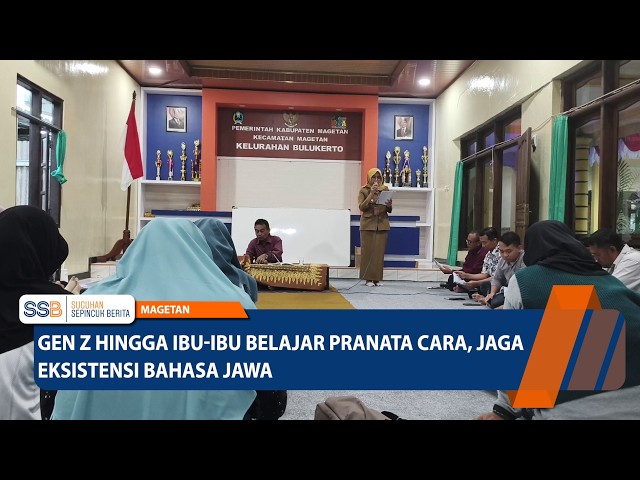 From Gen Z to Mothers, Learning the Art of Javanese Ceremonial Hosting to Preserve the Language –...