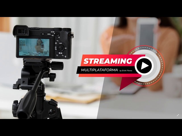 Streaming multiplataforma con OBS STUDIO - Curso Online