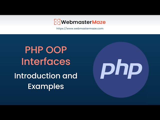 PHP OOP Interfaces