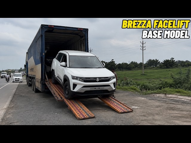 2026 Brezza Facelift LXI Base model | Leaked new brezza faceelift