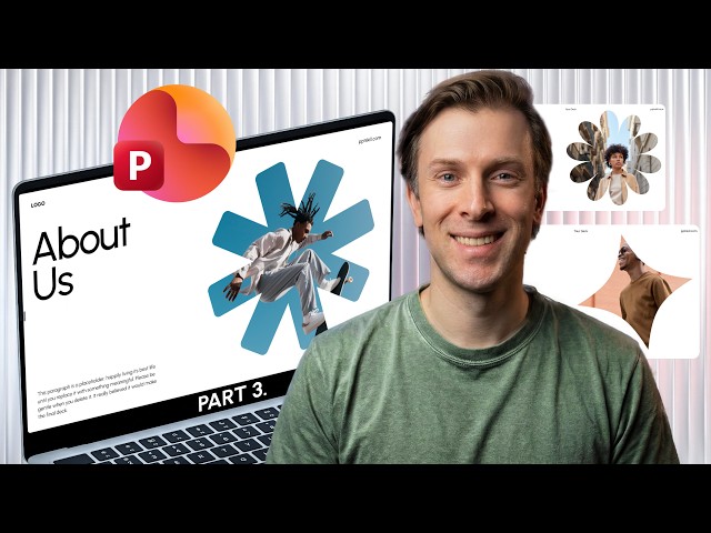 If I Wanted to Create a PowerPoint Template, This is What I'd Watch (Part 3: About Us)