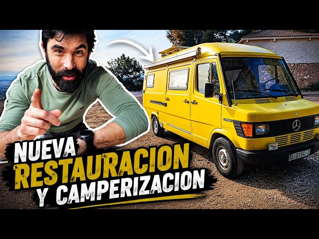 Restoration and Van Conversion of a 1989 Mercedes 210D | Episode 1