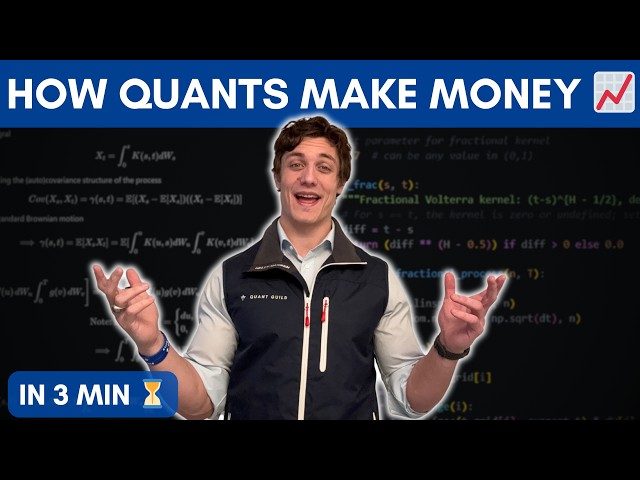 Quant Finance in 3 Minutes