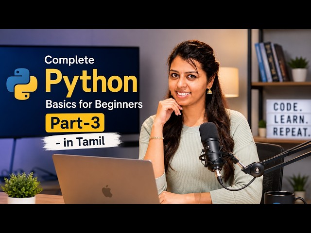 Complete Python Basics for Beginners Part-3 | Arithmetic, Logical, Comparison & Assignment Operators