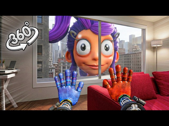 360° VR GIANT LILY in the City! - Poppy Playtime 5