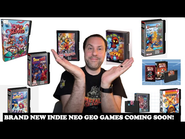 Brand New Indie Neo Geo Games Coming Soon! (AES+)