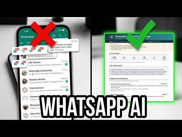 Presenting  Offline AI WhatsApp Aggregator - Save your time!