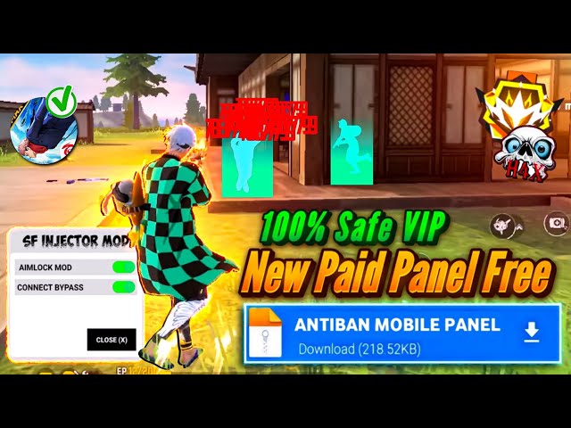Antiban FF Panel 🔥 Free Fire Injector🔥 OB52 Free Fire Hack 😈 FF Panel Hack | FF Hack | FF Injector