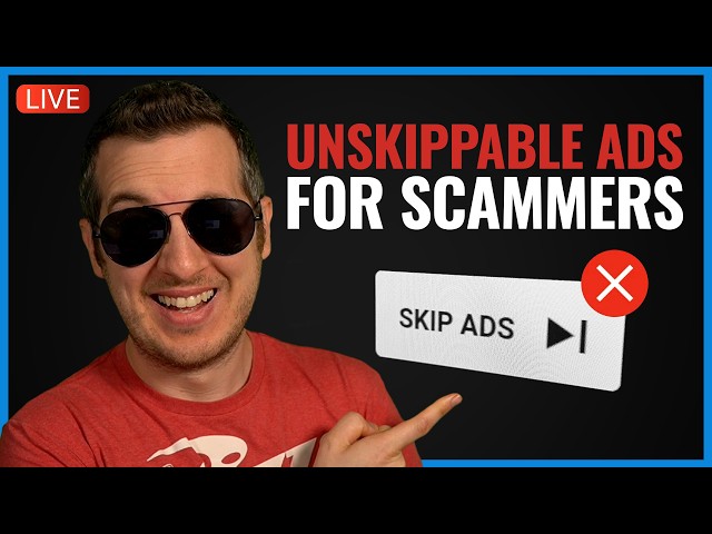Scammers vs UnSkippable Ads [CodeJam Testing]