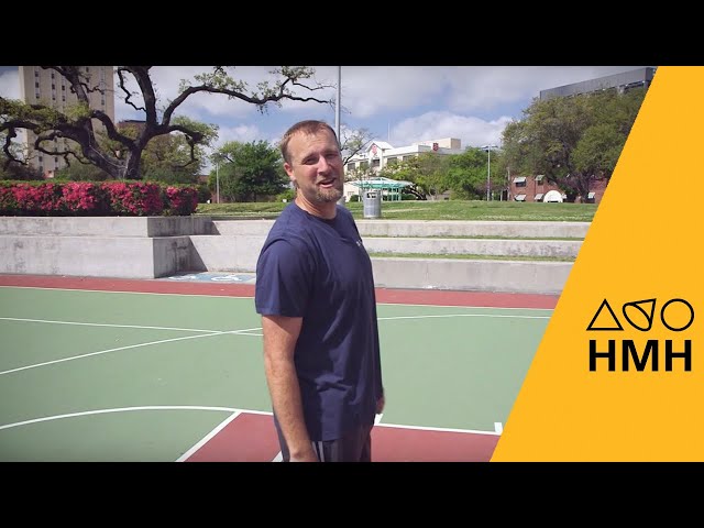 Exponential Decay of a Basketball
