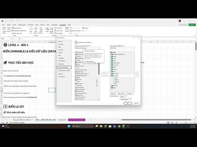 Học Excel VBA từ 0 - 1 cùng Lister - Full Course