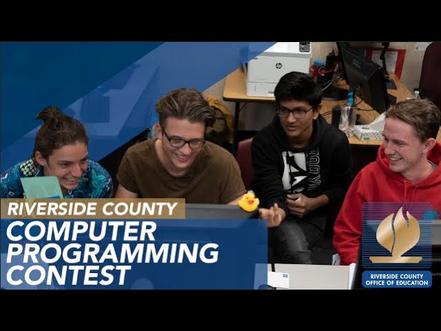 RCOE Hosts 1st Annual Computer Programming Competition