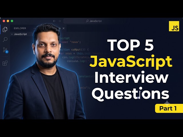 JavaScript Interview Questions Asked in Real Interviews | Part 1