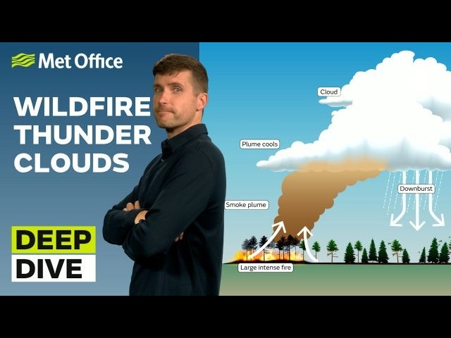 Deep Dive 28/07/2026 – Heatwaves and Pyrocumulonimbus – Met Office weekly weather forecast UK