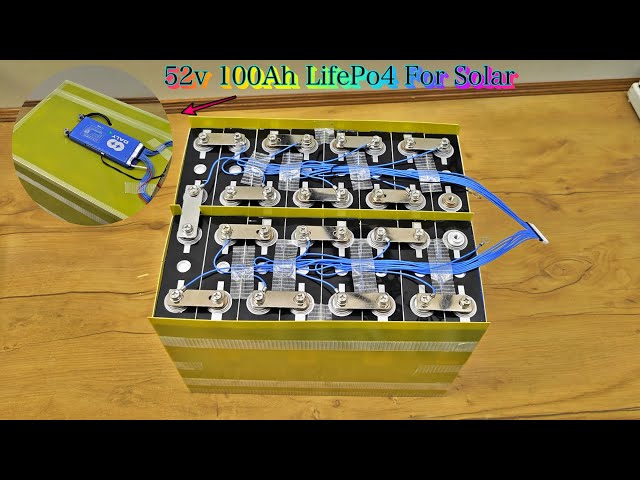 Build a 48v 100Ah LifePo4 Battery Pack – Perfect for Solar & EV