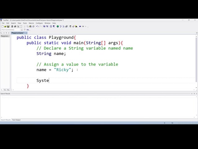 04 - Variables and Data Types in Java