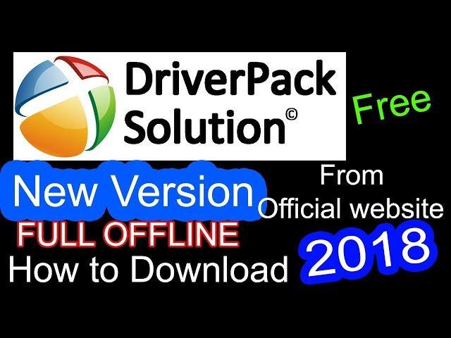How to download driver pack salution new full version 2018 dps