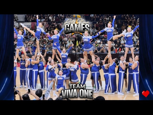 CHEERDANCE TEAM VIVAONE Bea Binene and Heaven Peralejo | Viva All Star Games 2026 Full Coverage