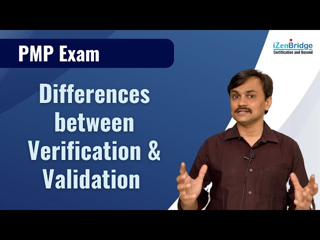 Differences Between Verification and Validation - PMP Exam Tips