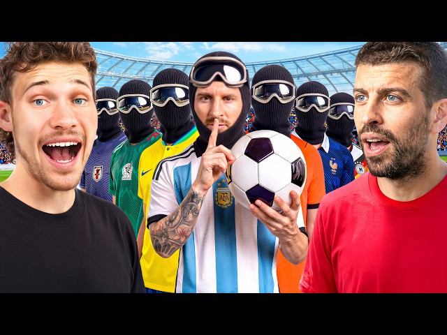 Guess the Secret World Cup Footballer ft Gerard Piqué!
