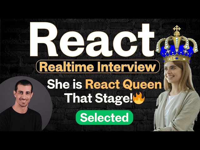 Senior React JS Developer Interview Questions & Answers | Crack Your Next React Interview