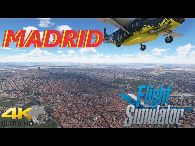 NUEVOO !!! Madrid 🧭 y alrededores desde el Aire //MFS 2020 FULL PC 4K