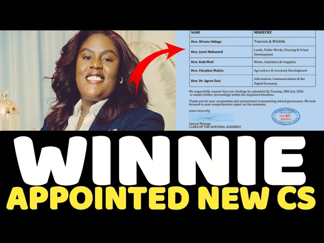 Stranded Ruto Rushed to Appoint Winnie Odinga and Junet Mohamed for CSs Position - FAKE!