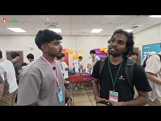 Interview with Ananthu C V | UbuCon Asia X COSCUP 2026