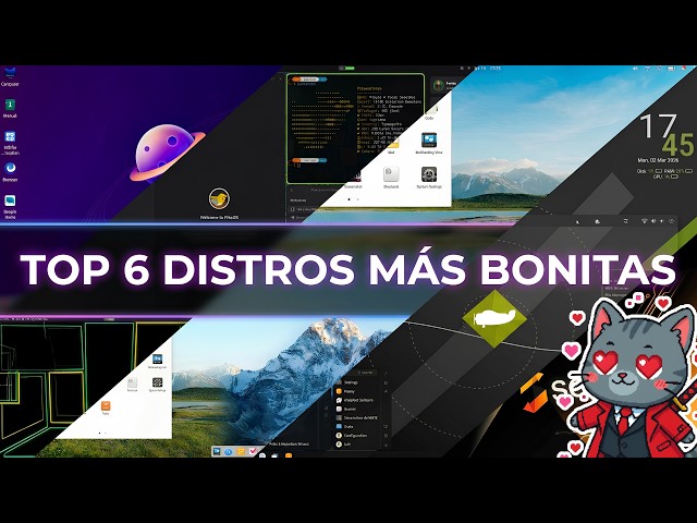 Las 6 distros Linux más bonitas (y nadie me lo puede negar)