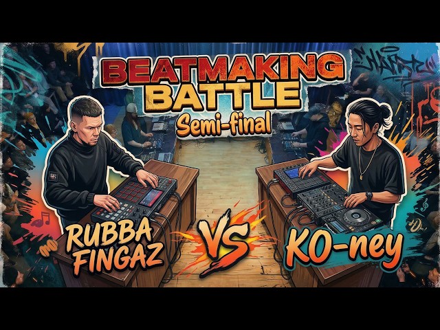 Rubba Fingaz VS KO-ney || Beatmaking Semifinal || V1 Battle 13.03.2026