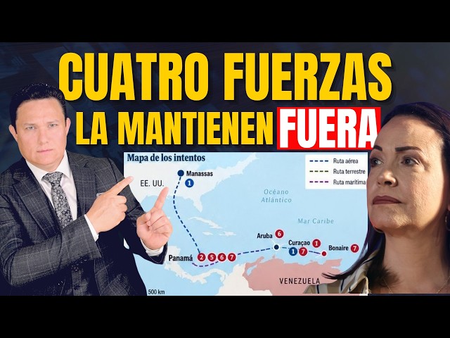 ESTRUCTURAS DE PODER BLOQUEAN EL REGRESO DE MARÍA CORINA