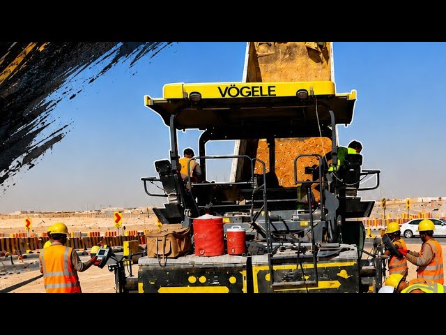 Aggregate base course Laying Process