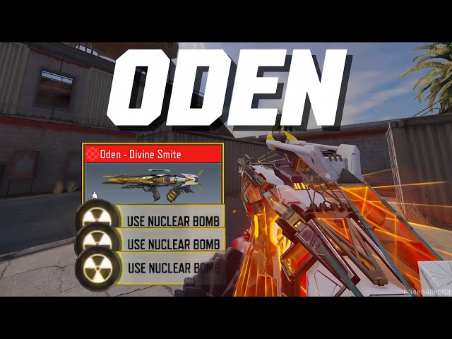 3 NUKES & 70 KILLS With The MYTHIC ODEN! (BEST LOADOUT)