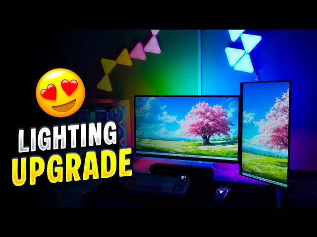 Upgrading Lighting of my Gaming Setup 😍