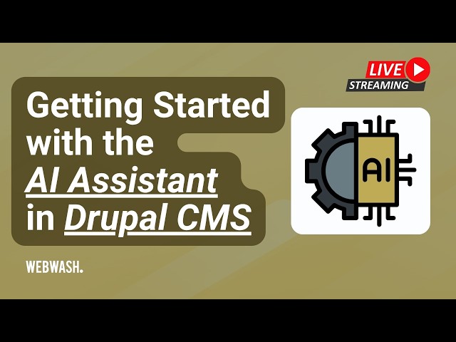 Getting Started with the AI Assistant in Drupal CMS