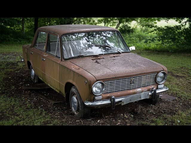Starting VAZ 2101 After 17 Years + Test Drive