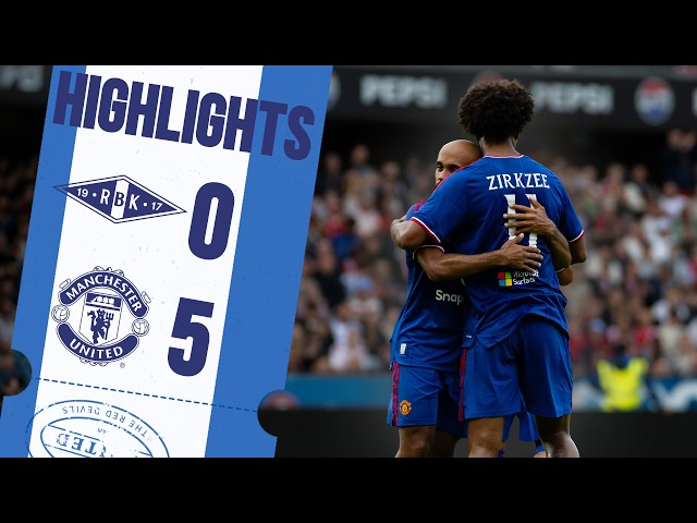 Rosenborg v Man Utd | Highlights