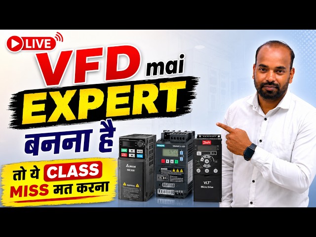 Now Every Electrician Can Do VFD Programming | Wiring & Programming Practical Class