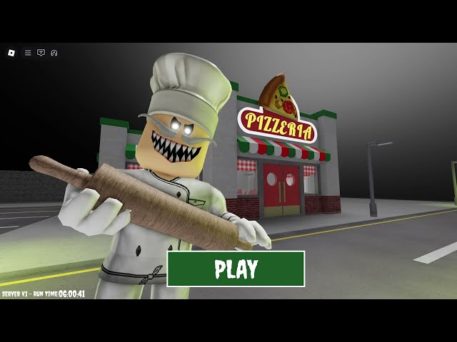 Escape Papa Pizza's Pizzeria! SCARY OBBY Roblox Gameplay Walkthrough No Death 4K