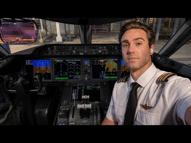 First Time Flying the Boeing 787 to Spain | Airline Pilot Trip