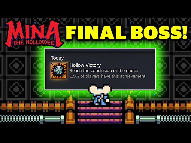 Mina the Hallower FINAL BOSS FIGHT and Ending Cutscenes