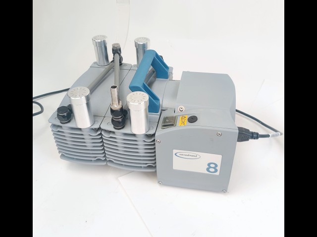 Vacuubrand ME 8 NT Diaphragm Vacuum Pump Oil-Free 70 mbar/52 torr,CFM 4.8 tested