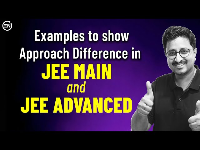 JEE Main vs JEE Advanced Questions | Skill Set Needed to crack IIT | Eduniti | Mohit Sir