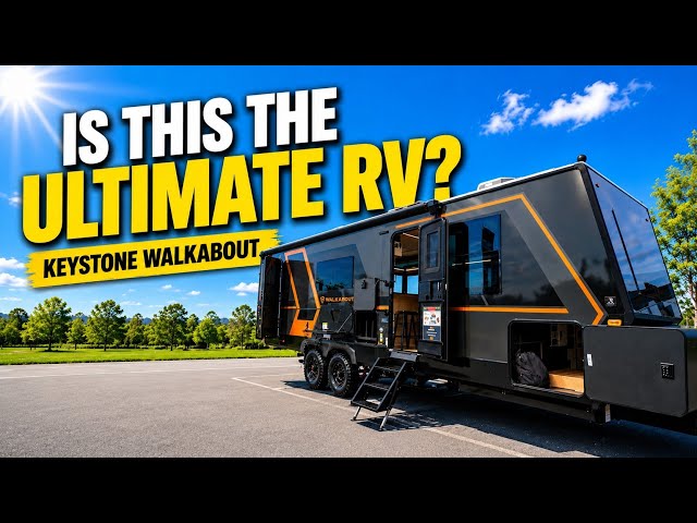 TOTALLY DIFFERENT! KEYSTONE Walk About RV! Full Review! 26MAX & 22MAX
