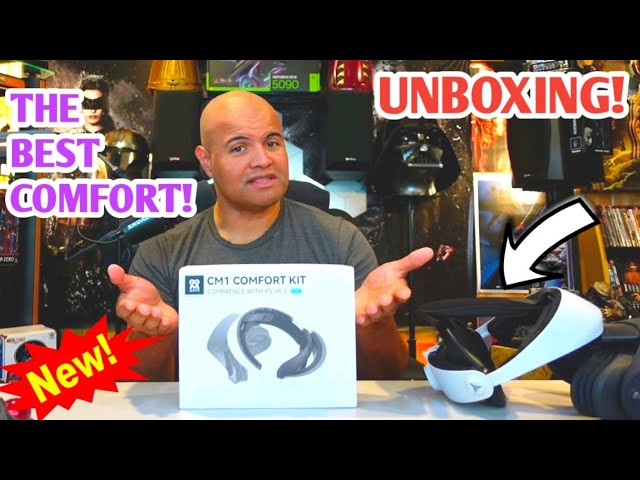 Is This The Best PS VR2 Upgrade? AMVR CM1 Comfort Kit Unboxing & Instal!